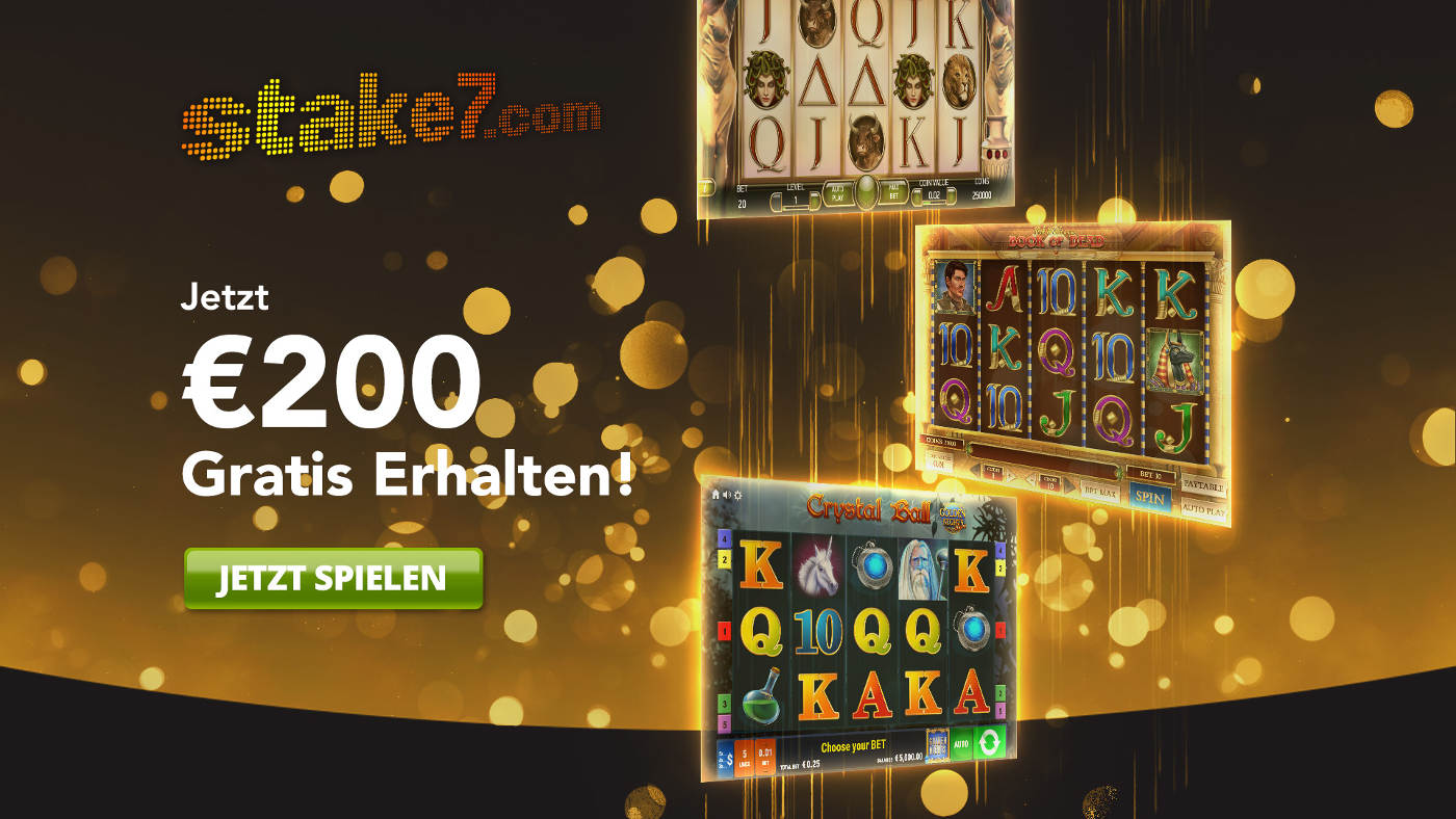 stake7 - Jetzt €200 Gratis Erhalten