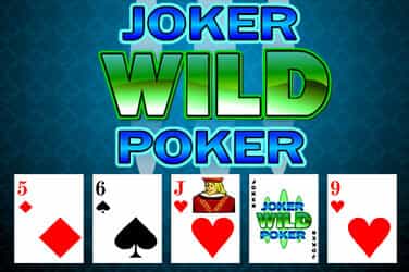 Joker Wild Poker game screen