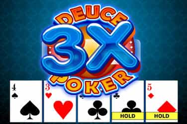 3x Deuce Poker game screen