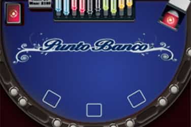 Punto Banco game screen