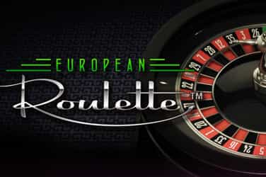 European Roulette game screen