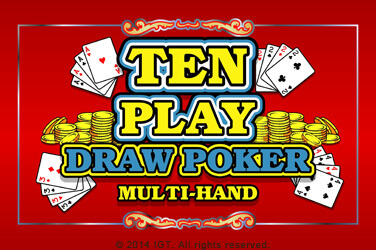 10 Play Draw Poker