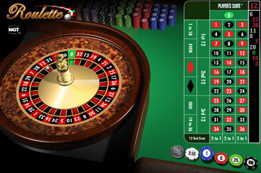 Roulette! game screen