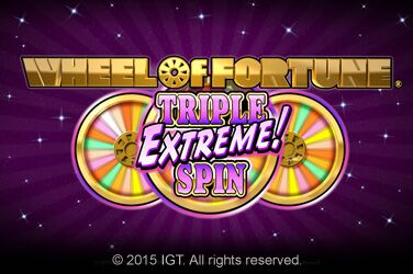 Wheel of Fortune Triple Extreme Spin game screen