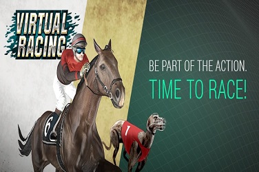 Virtual Racing game screen