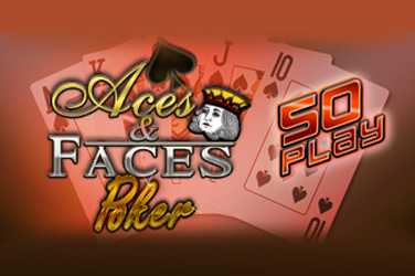Aces and Faces - 50 Play game screen