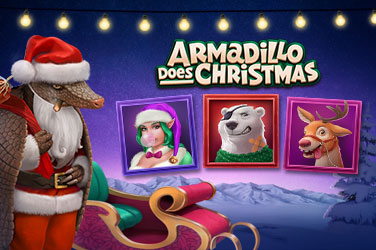 Armadillo Does Christmas game screen