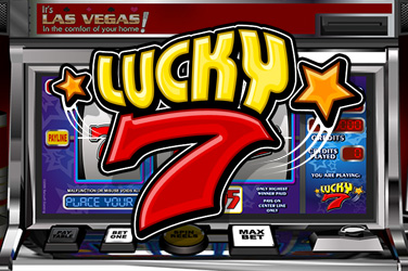 Lucky 7 game screen