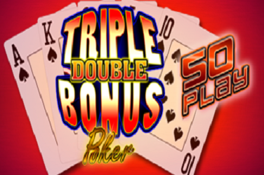 Triple Double Bonus Poker - 50 Play