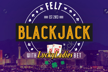 Lucky Ladies Blackjack game screen