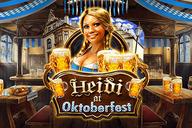 Heidi at the Oktoberfest game screen