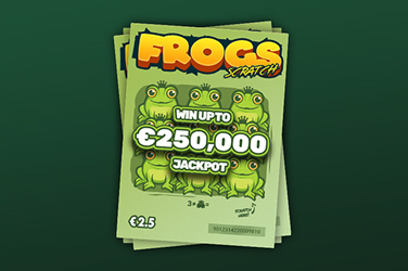 Frog's Scratch game screen