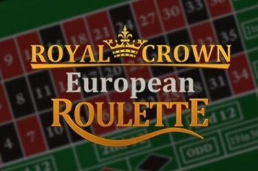 Royal Crown Roulette - European game screen