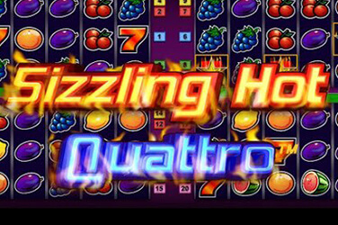 Sizzling Hot Quattro game screen