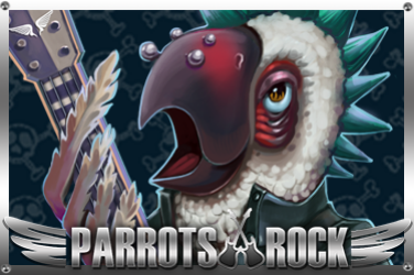 Parrots Rock game screen