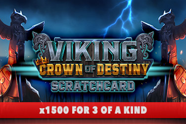 Viking Crown of Destiny Scratch game screen