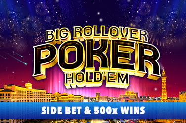 Bigrollover Poker Holdem game screen
