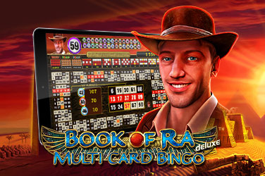 Book of Ra™ Multi Card Bingo Deluxe