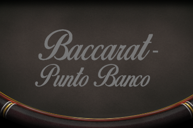 Baccarat - Punto Banco