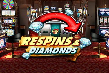 Respins & Diamonds game screen