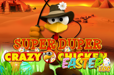 Super Duper Crazy Chicken Easter Egg game screen