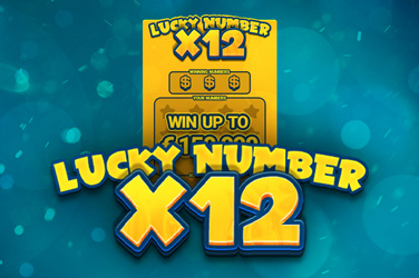 Lucky Numbers x12 game screen