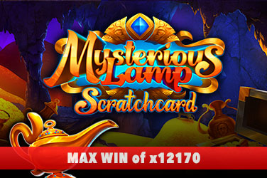 Mysterious Lamp Scratch game screen