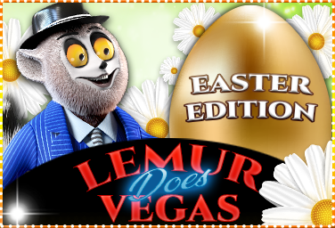 Lemur Does Vegas - Easter Edition game screen