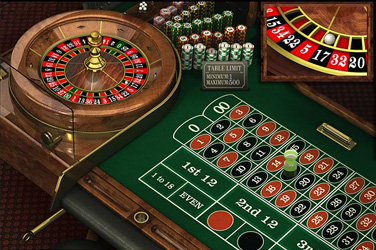 American Roulette game screen