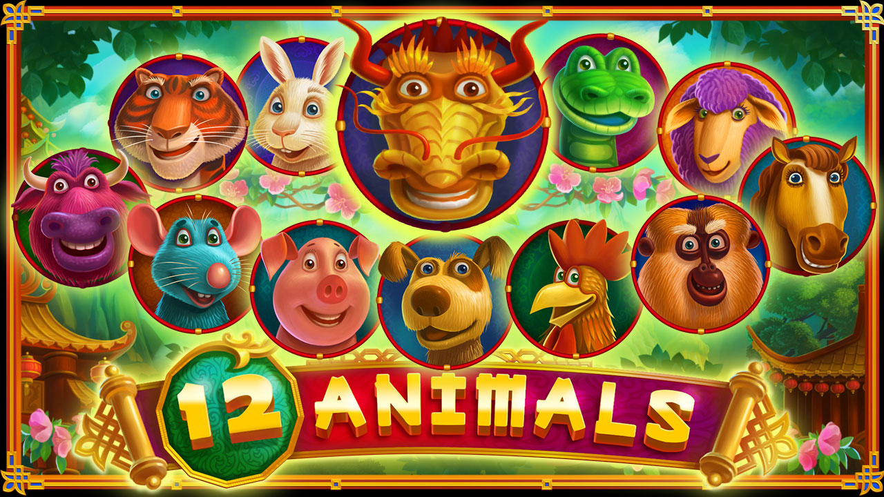 12 Animals game screen