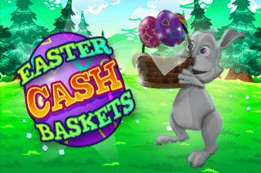 Easter Cash Basket Slot game screen