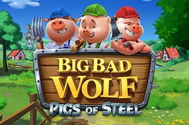 Big Bad Wolf: Pigs of Steel Slots  (Quickspin) USE PROMO CODE 'LUCKYPUG' FOR 50 FREE SPINS