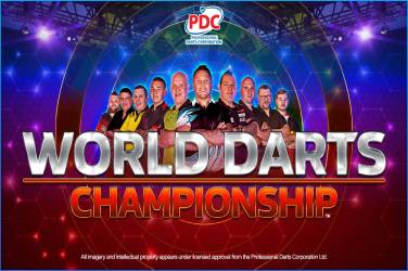 World Darts Championship game screen