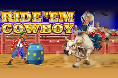 Ride 'em Cowboy game screen