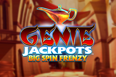 Genie Jackpots Big Spin Frenzy game screen