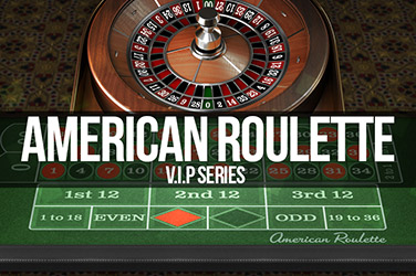 VIP American Roulette game screen