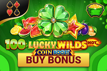 100 Lucky Wilds Hot Coin Boost