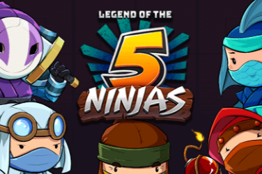 Legend of the 5 Ninjas game screen