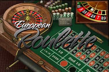 European Roulette game screen