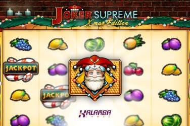Joker Supreme X-Mas Edition game screen