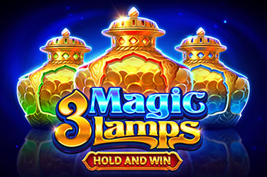 3 Magic Lamps: Hold and Win Slots  (Playson) CLAIM WELCOME BONUS UP TO 400%